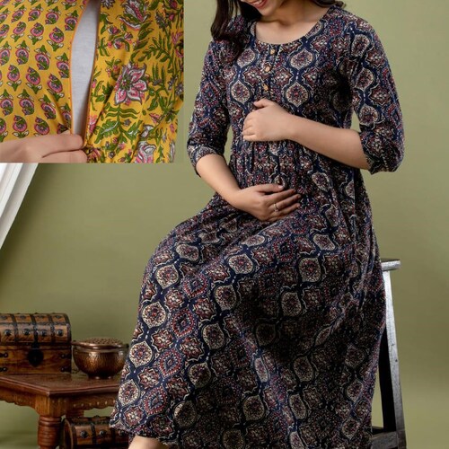 breastfeeding dress with zip