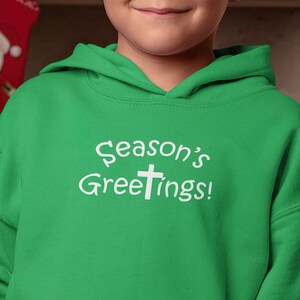 Youth Hoodie &quot;Season&#39;s Greetings&quot; swift