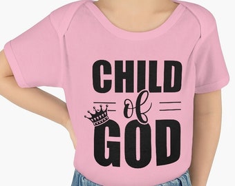 Baby Rib Infant Bodysuit « Enfant de Dieu »