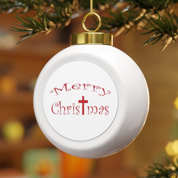 Merry christmas ball ornament Clearance