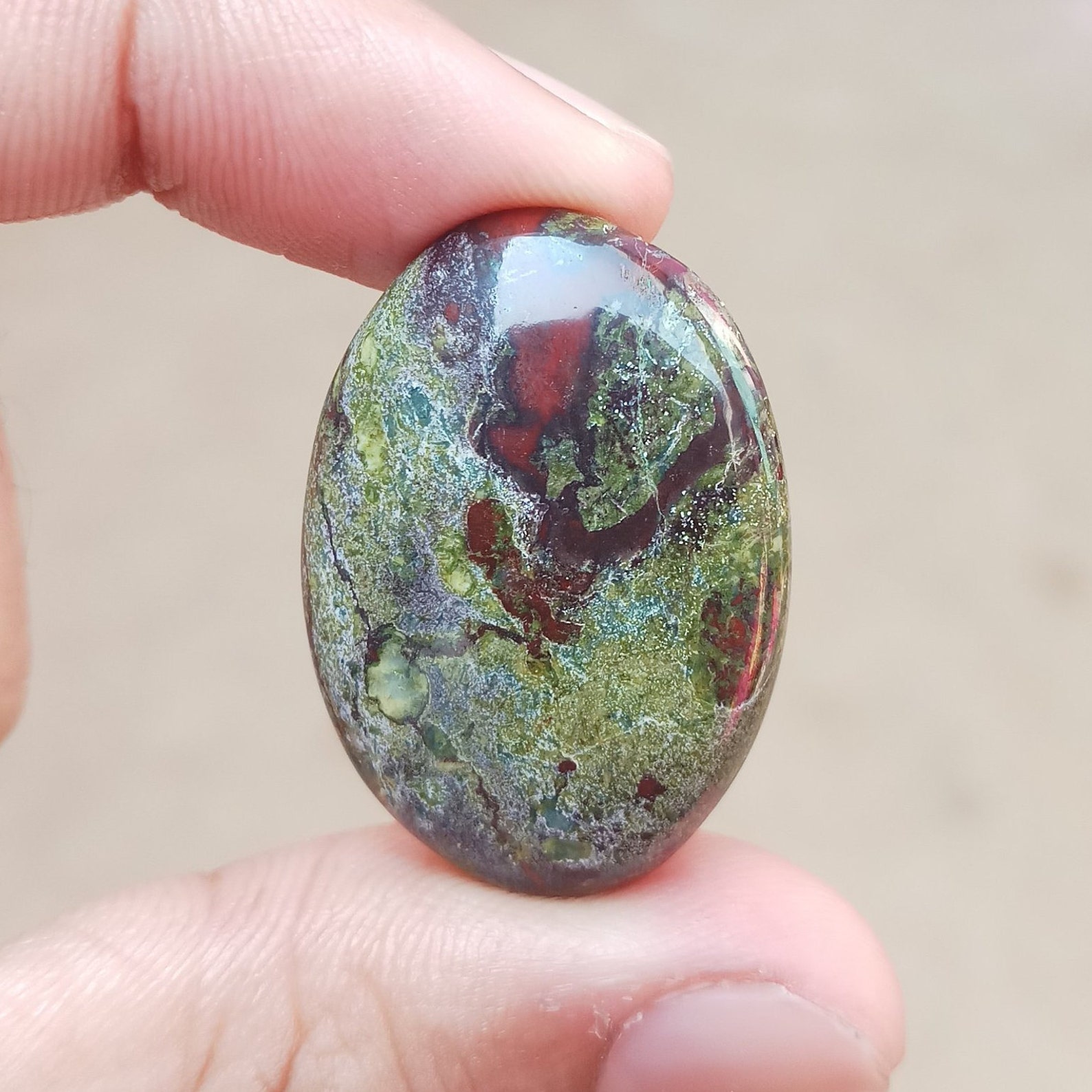 Beautiful Dragon Jasper Top Quality 100 Natural Gemstone Etsy