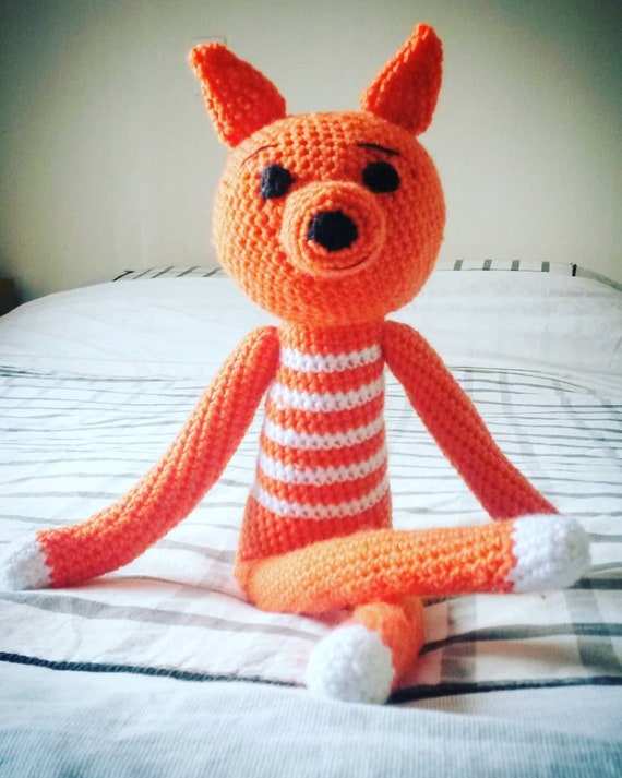 handmade fox toy