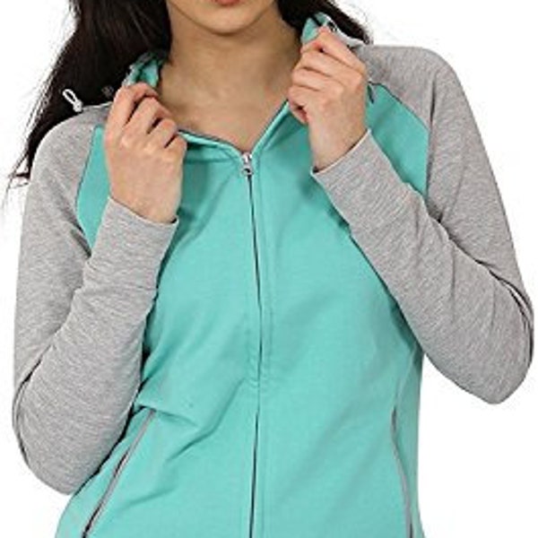 Women Ladies 2Pcs Tracksuit with Hoodie Sets Gym Sports Casual Lounge wear