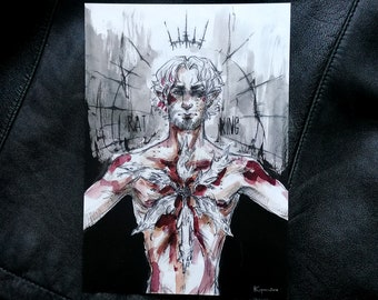 Rat King - A5 Print