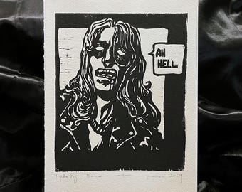 Woodcut Print "Echo"