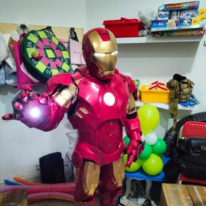 iron mann vers. 4-6 pepakura and pdf foam A4 ready