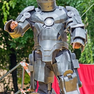 iron man mk 1 cosplay files  pepakura and pdf ready