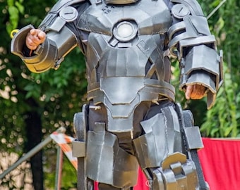 iron man mk 1 cosplay files  pepakura and pdf ready