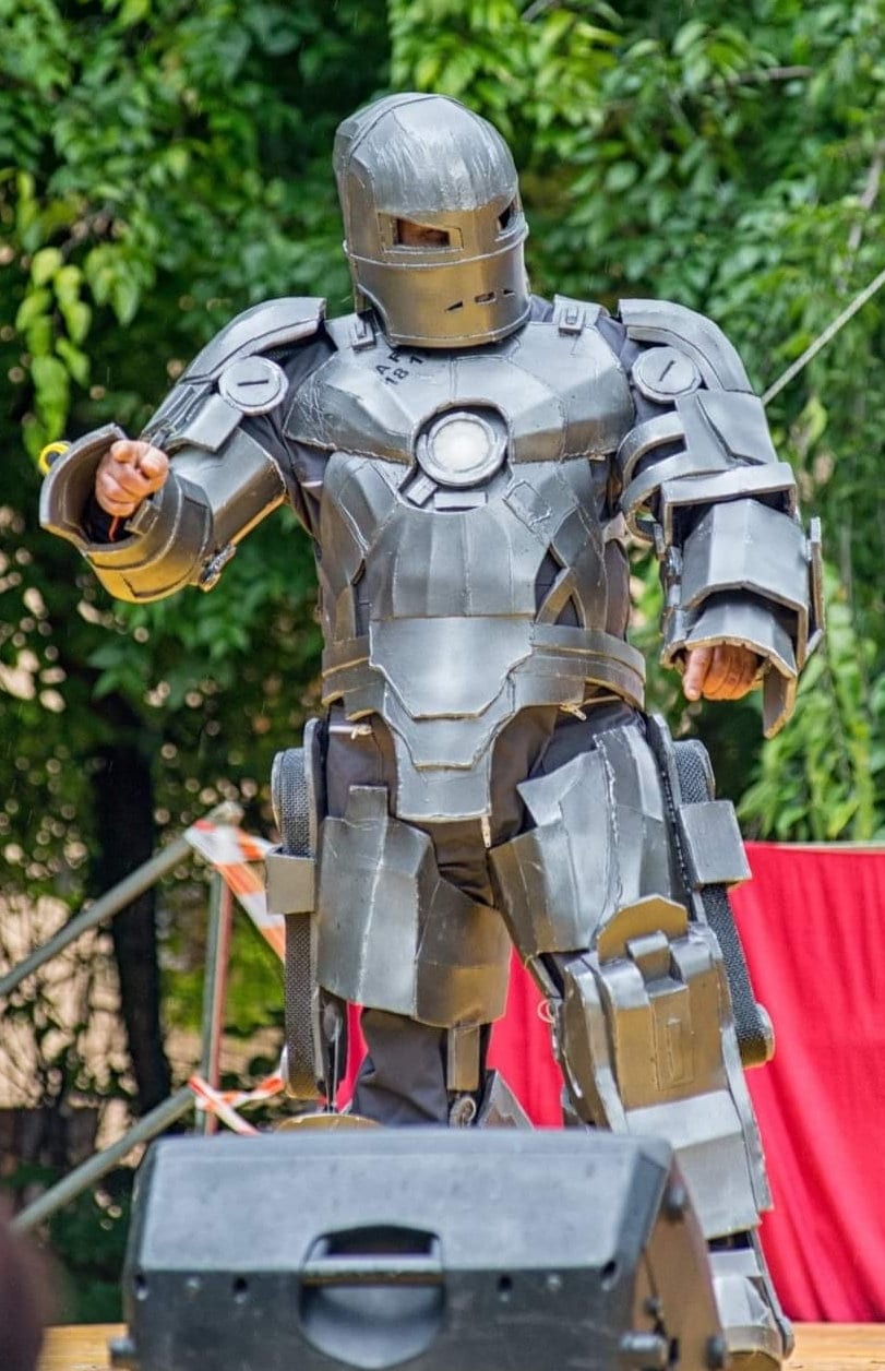 Boys iron 2024 man costume