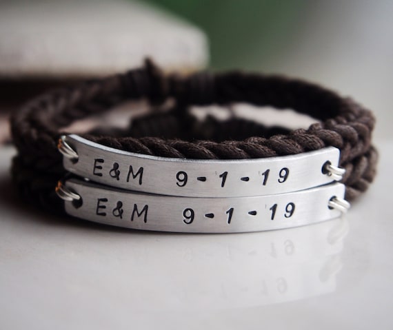 Couples on sale date bracelets