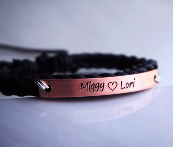 Engraved bracelets for couples | My Couple Goal