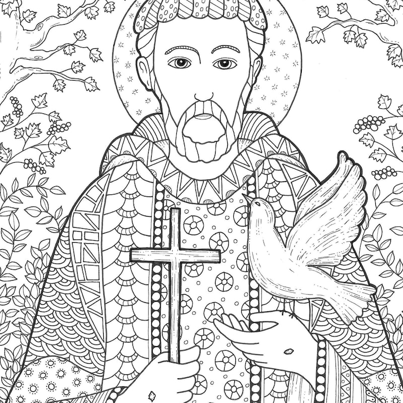 Diamond Colouring Pages Etsy