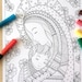 see more listings in the Catholic coloring pages section