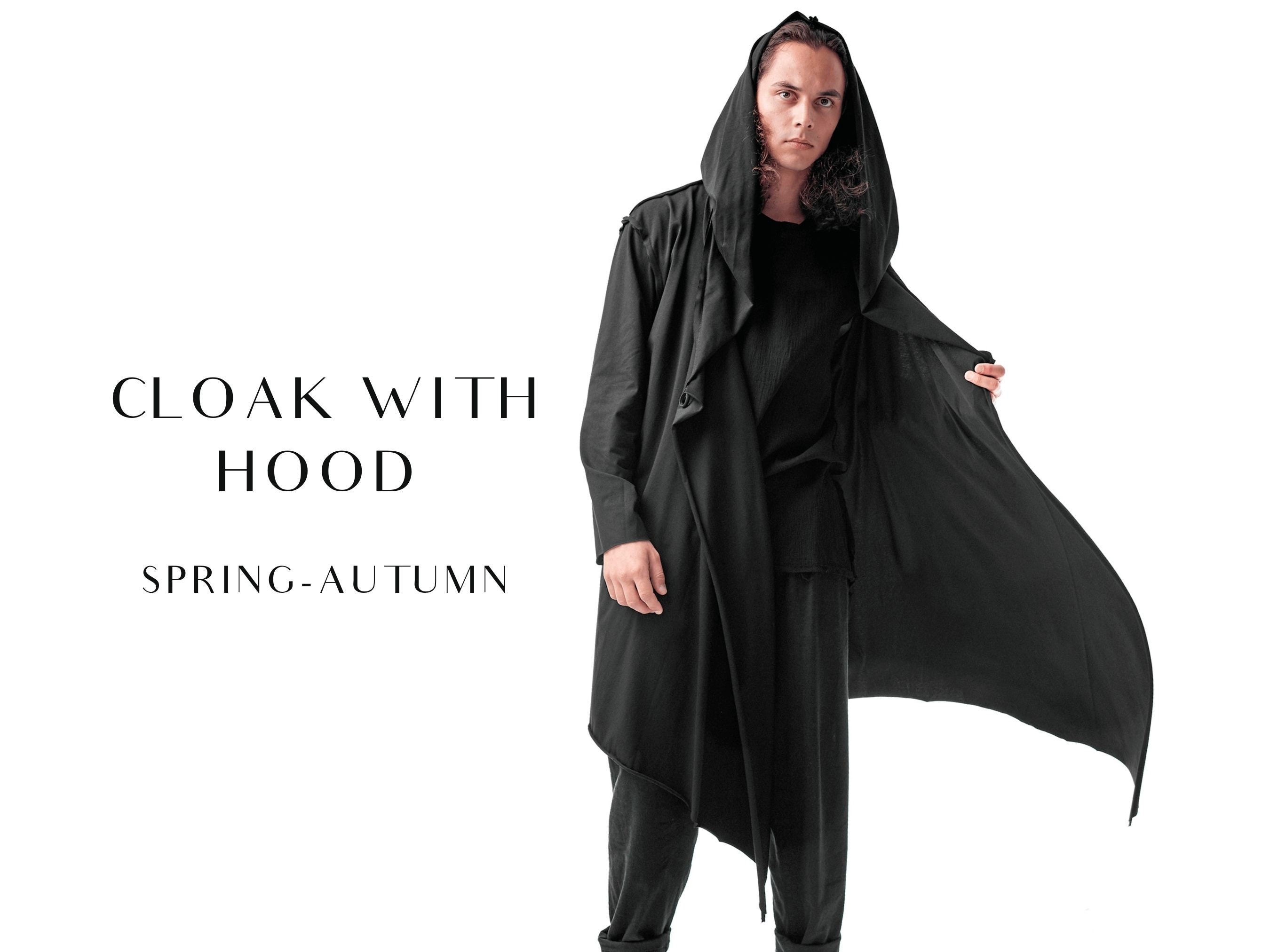 black cloak jacket