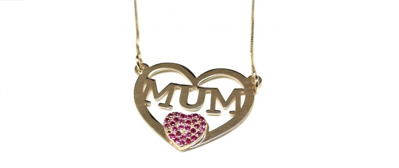 mum pendant necklace