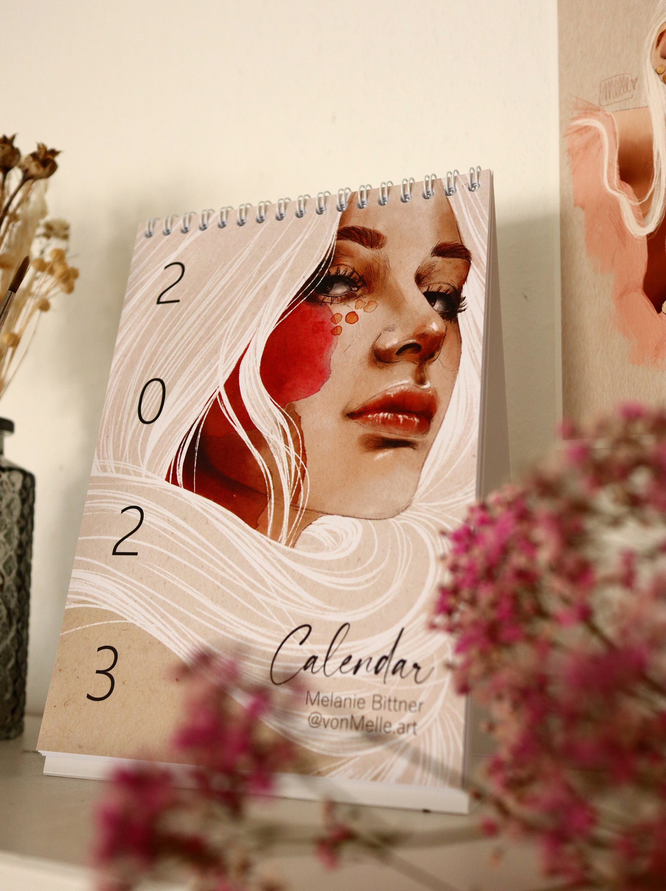 Table Calendar 2023 Etsy