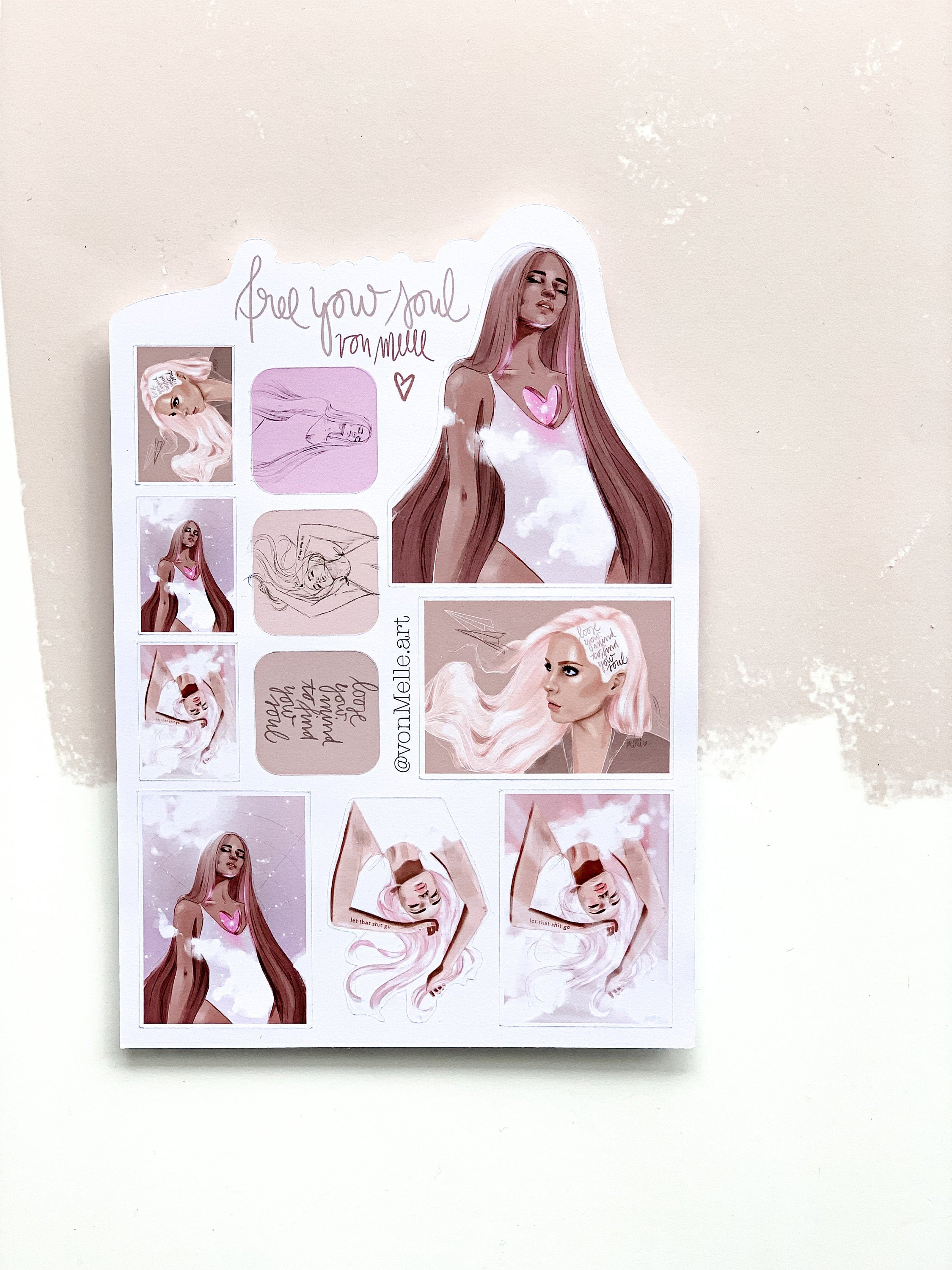 Sticker sheets "Free your Soul"
