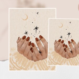 art print &quot;merry and bright&quot;