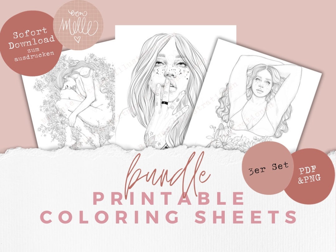 Coloring Section. Please 3-piece Bundle of Coloring Pages, Coloring Templates, Coloring Sheets ...