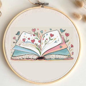 Cross-stitch pattern The Book of Spring - Pattern 1