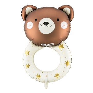 Oh Baby Girlande XL / Ballon / Topper 4. Ballon Teddy