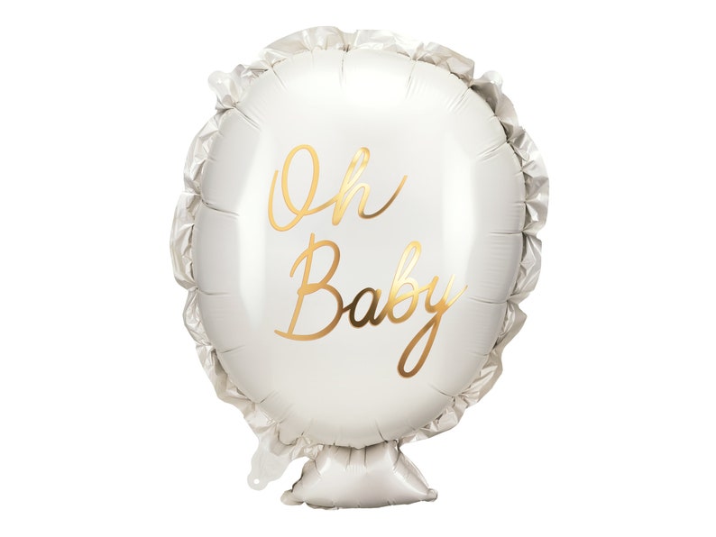 Oh Baby Girlande XL / Ballon / Topper 2. Ballon Oh Baby