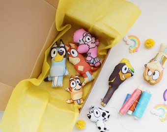 Set de peluches de mini perros, pequeños animales de peluche, lindos perros de dibujos animados, juguetes de peluche suaves, regalo para niños, set de juguetes de bolsillo, juguete hecho a mano, regalo de cumpleaños