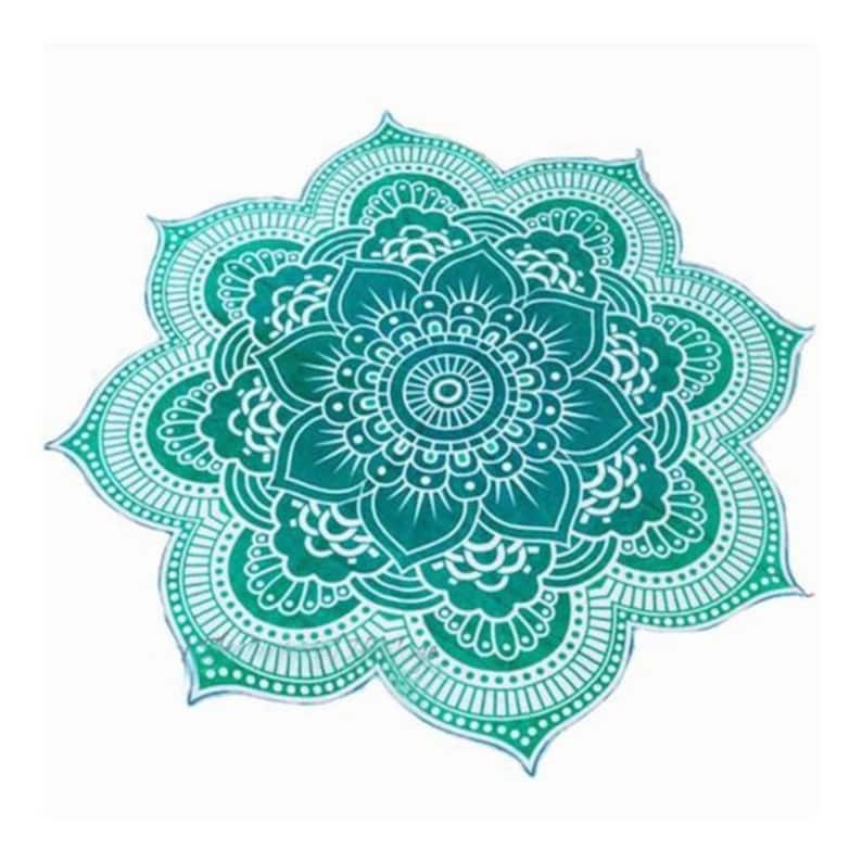 Boho Tapestry Beach Throw Towel Mandala Round Indian Hippie Mat Picnic Blanket