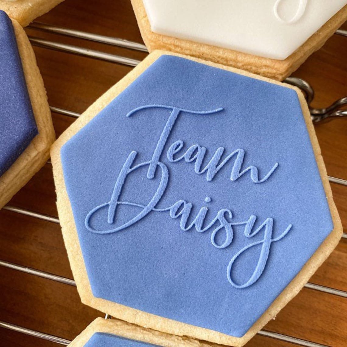 Custom Cookie Embosser Cookie debosser Icing stamp Etsy