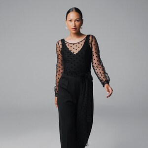 simple black jumpsuit