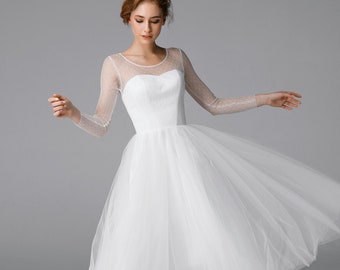 civil wedding simple dress