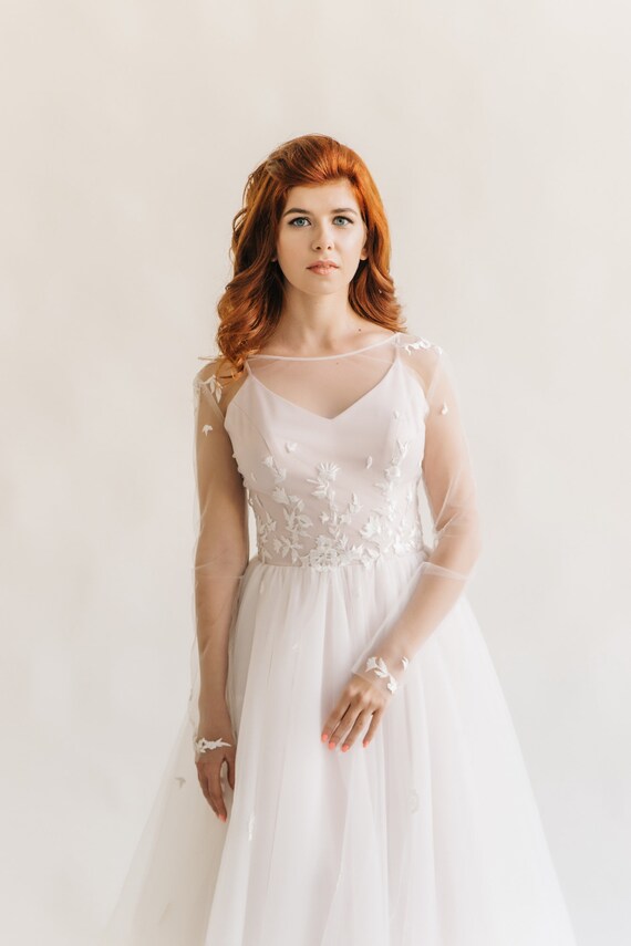 Tulle Wedding Dress Wedding Dress Made To Measure Wedding Etsy