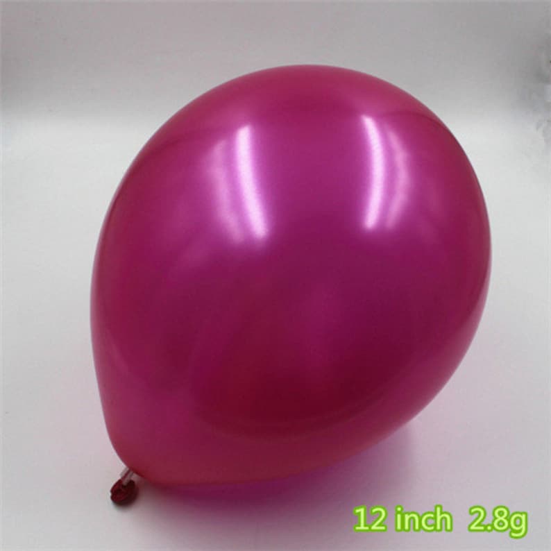 100pcs 12Inch Thicken 2.8g Pink Latex Balloon Inflatable Helium Air Balls For Wedding Birthday Party Decoration Balloon Float Toy 2