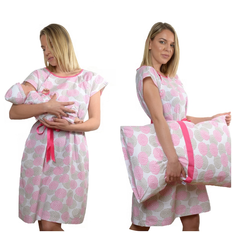 nursing labor and delivery gown