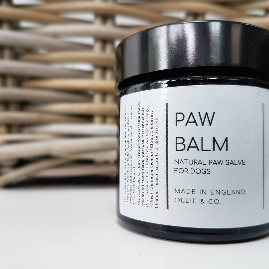 Natural Dog Paw Balm Soften and Moisturise Dry Paws Etsy UK