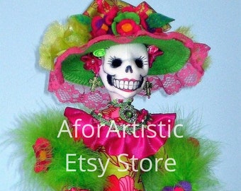 E-Pattern - La Catrina (Day of the Dead) by Arley Berryhill