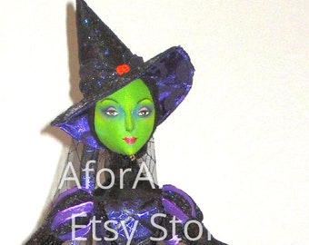 E-Pattern - Gwendolyn, The Glamour Witch By Arley Berryhill, Cloth Doll Artist