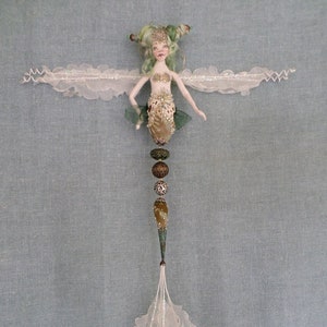E-Pattern - Dragonfly Fairy - Jewel by Paula McGee