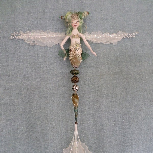 E-Pattern - Dragonfly Fairy - Jewel by Paula McGee