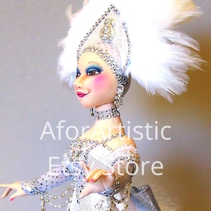 E-Pattern - Follies Showgirls By Arley Berryhill, Cloth Doll Artist