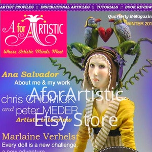 E Magazine 2015 Winter Issue AforArtistic Quarterly image 1