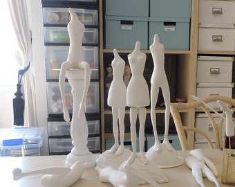 Mini Course E-Class - How to make body shapes from Styrofoam with Ankie Daanen
