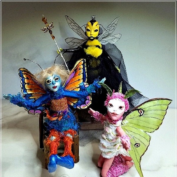 E-Class - How To Make Your Own Bug Fairy by Leann Marshall, Polymer Clay Artist