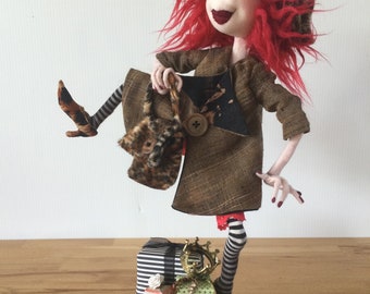 E-Pattern - ショッピングの女王、布人形アーティスト、ジル・マース