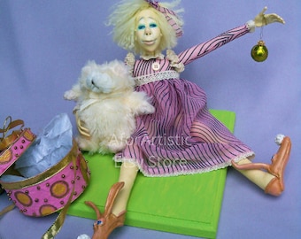 E-Class - First Gift of Christmas by Linda Hollerich, Paper Clay Artist