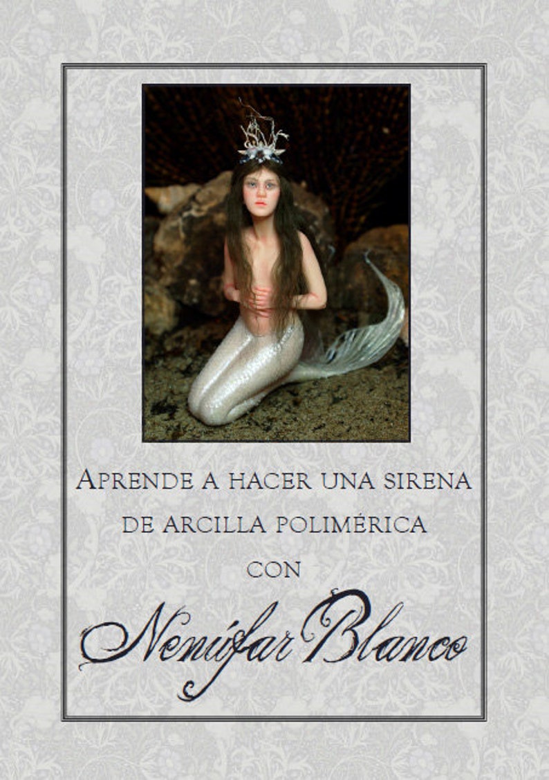 E-Class  Aprende a hacer una sirena de arcilla polimérica con image 2