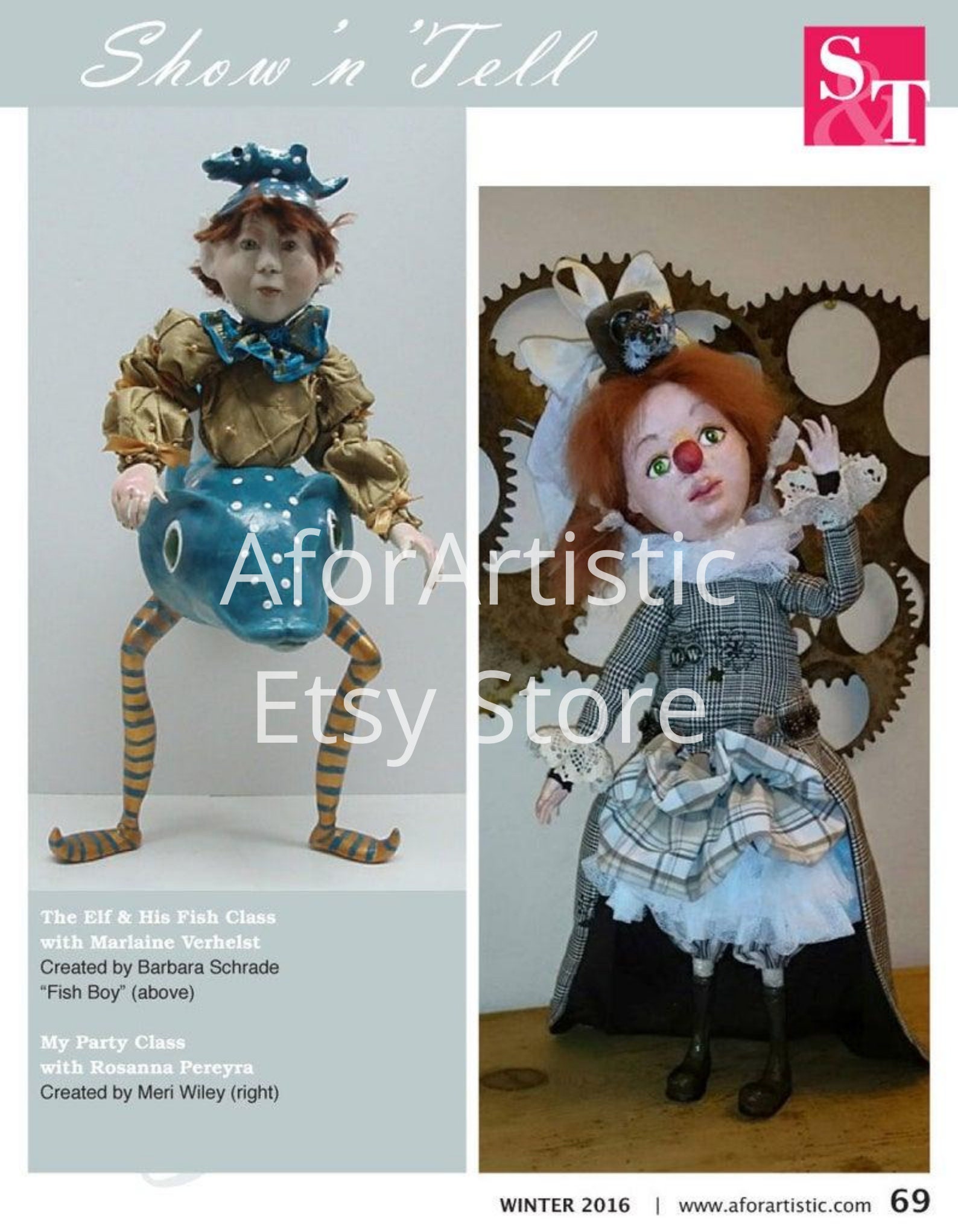 E-magazine - 2016 Winter Issue - Aforartistic Quarterly - Etsy