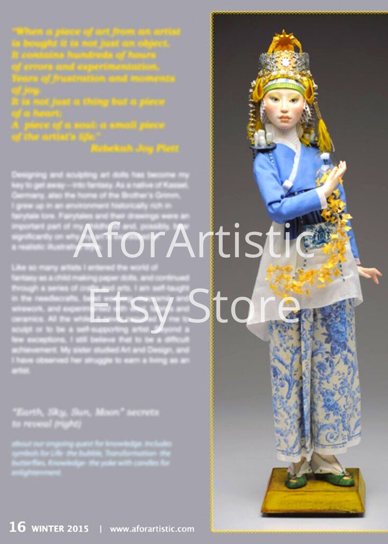 E Magazine 2015 Winter Issue AforArtistic Quarterly image 4