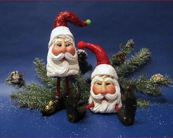 E-Class - Whimsical Santa by Maria Saracino