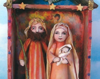 E-Pattern - Nativity By Susan Barmore